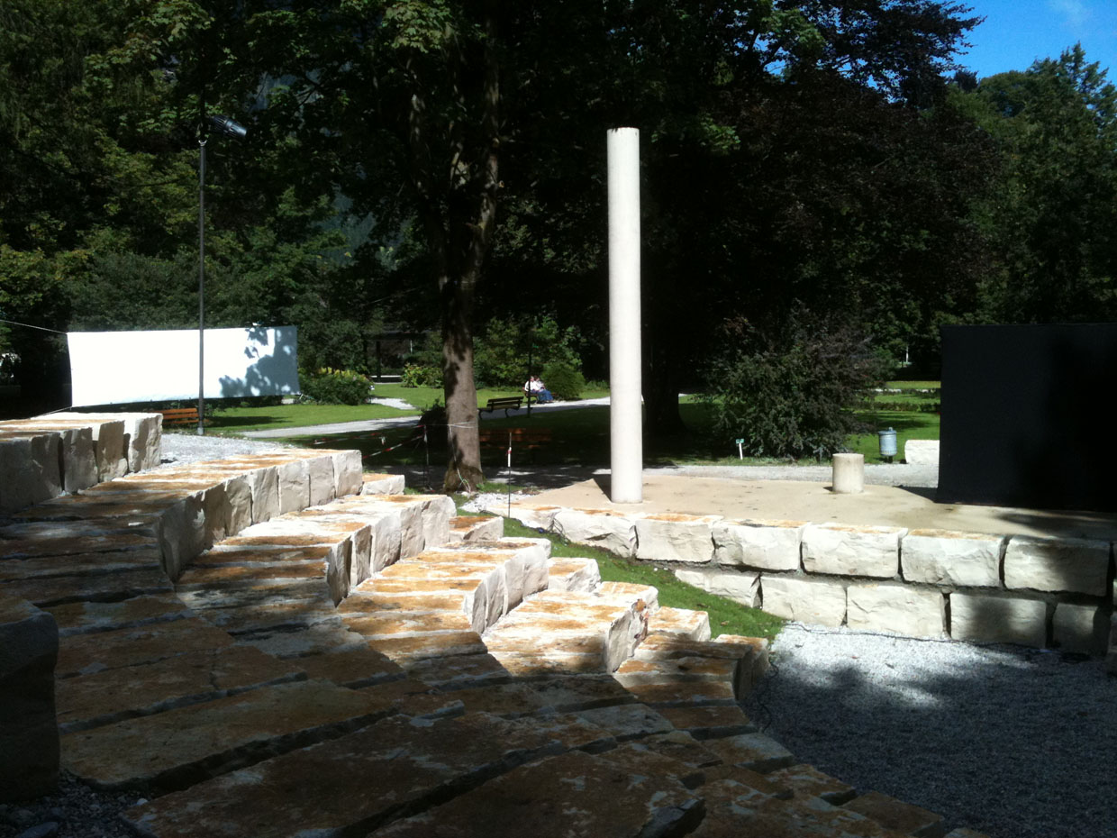 Amphitheater im Michael Ende Kurpark Garmisch-Partenkirchen